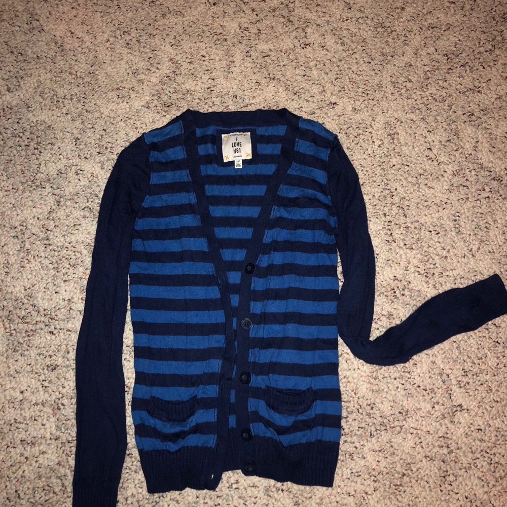 Striped cardigan